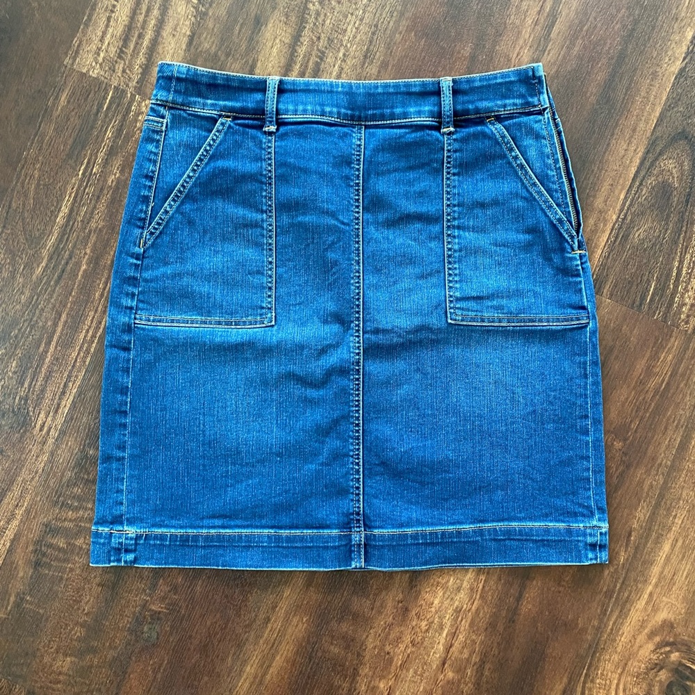Talbots Denim Skirt